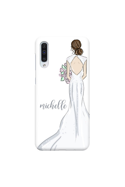 SAMSUNG - Galaxy A70 - 3D Snap Case - Bride To Be Brunette Dark