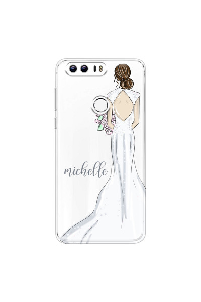 HONOR - Honor 8 - Soft Clear Case - Bride To Be Brunette Dark