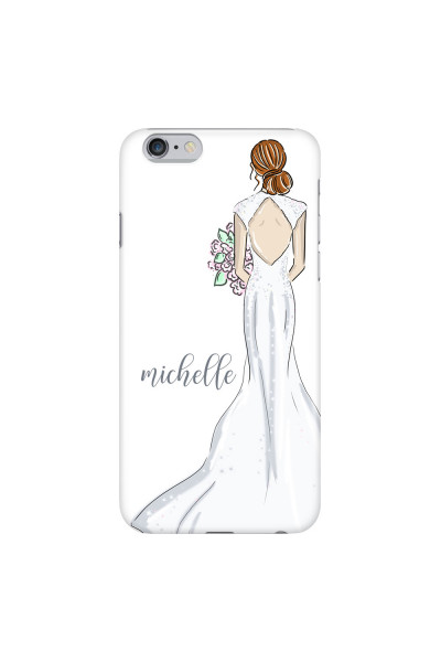 APPLE - iPhone 6S Plus - 3D Snap Case - Bride To Be Redhead Dark