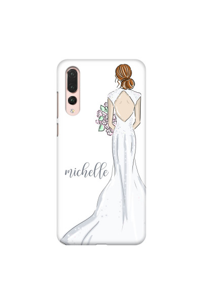 HUAWEI - P20 Pro - 3D Snap Case - Bride To Be Redhead Dark