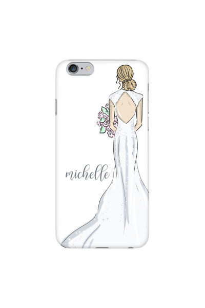 APPLE - iPhone 6S Plus - 3D Snap Case - Bride To Be Blonde Dark