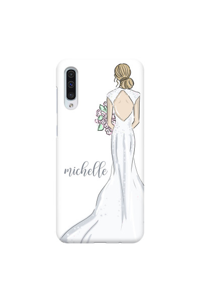 SAMSUNG - Galaxy A50 - 3D Snap Case - Bride To Be Blonde Dark