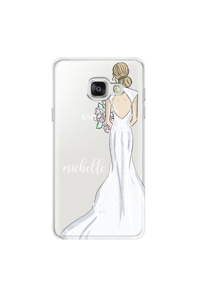 SAMSUNG - Galaxy A5 2017 - Soft Clear Case - Bride To Be Blonde