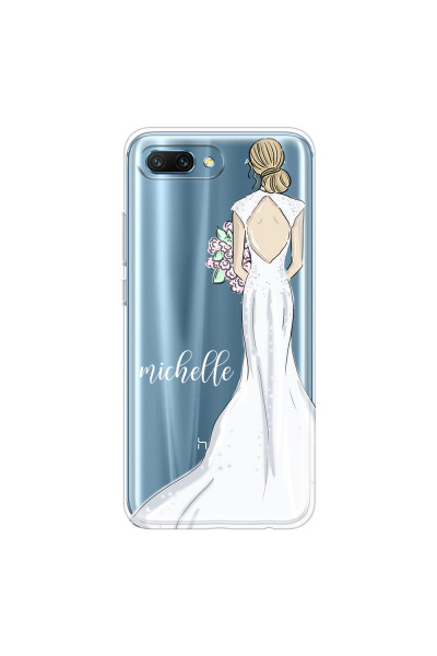 HONOR - Honor 10 - Soft Clear Case - Bride To Be Blonde