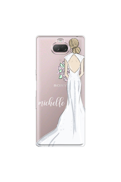 SONY - Sony 10 Plus - Soft Clear Case - Bride To Be Blonde