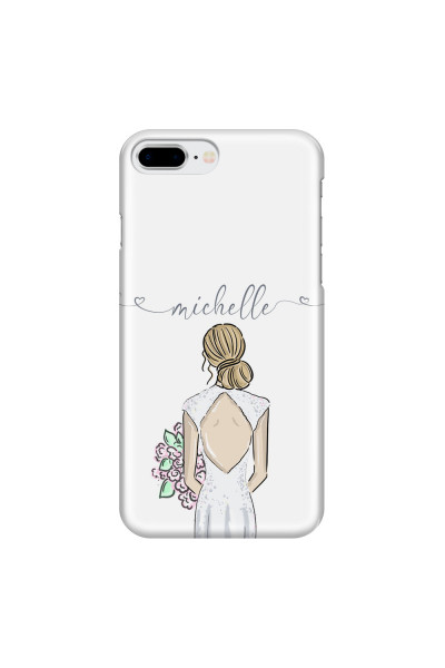 APPLE - iPhone 7 Plus - 3D Snap Case - Bride To Be Blonde II. Dark