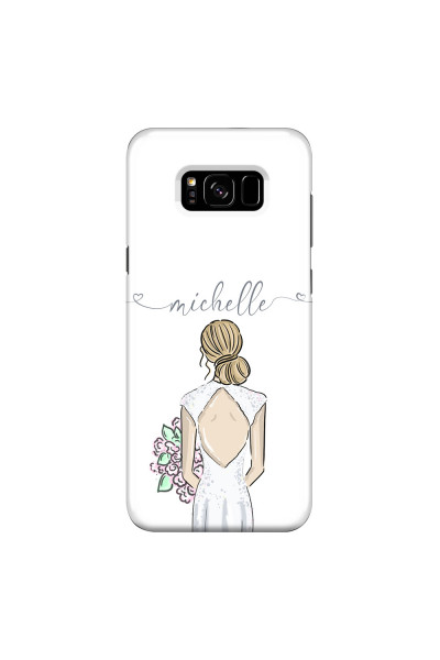 SAMSUNG - Galaxy S8 Plus - 3D Snap Case - Bride To Be Blonde II. Dark