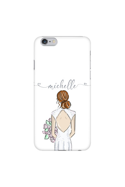 APPLE - iPhone 6S - 3D Snap Case - Bride To Be Redhead II. Dark