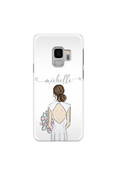 SAMSUNG - Galaxy S9 - 3D Snap Case - Bride To Be Brunette II. Dark