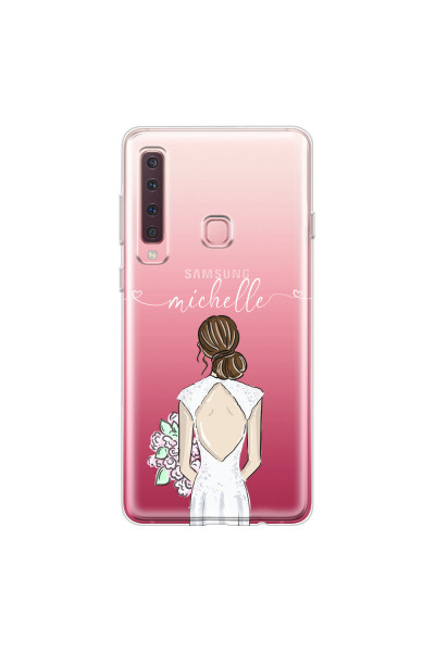 SAMSUNG - Galaxy A9 2018 - Soft Clear Case - Bride To Be Brunette II.