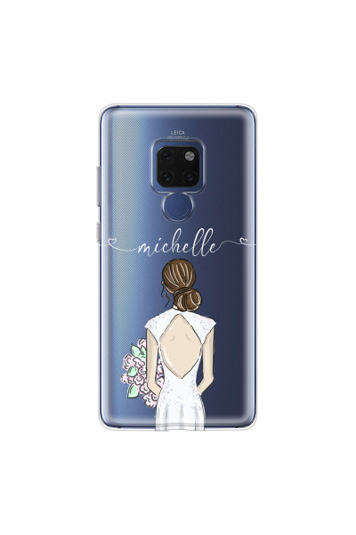 HUAWEI - Mate 20 - Soft Clear Case - Bride To Be Brunette II.