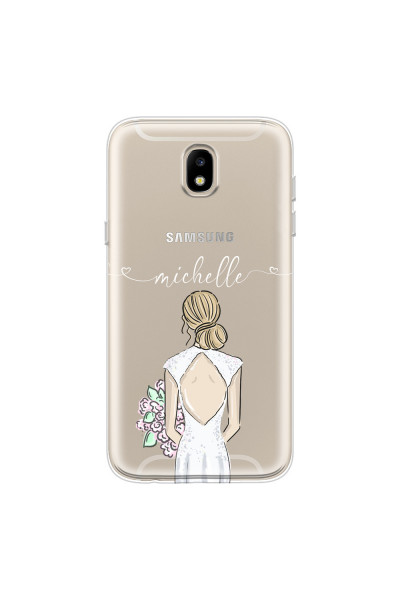 SAMSUNG - Galaxy J5 2017 - Soft Clear Case - Bride To Be Blonde II.