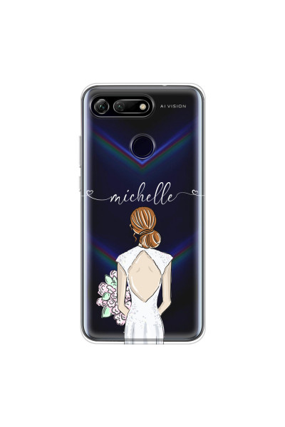 HONOR - Honor View 20 - Soft Clear Case - Bride To Be Redhead II.