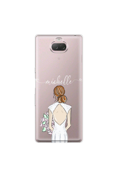 SONY - Sony 10 Plus - Soft Clear Case - Bride To Be Redhead II.