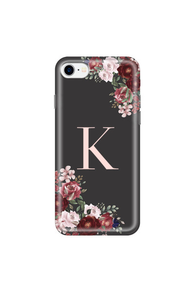 APPLE - iPhone 7 - Soft Clear Case - Rose Garden Monogram