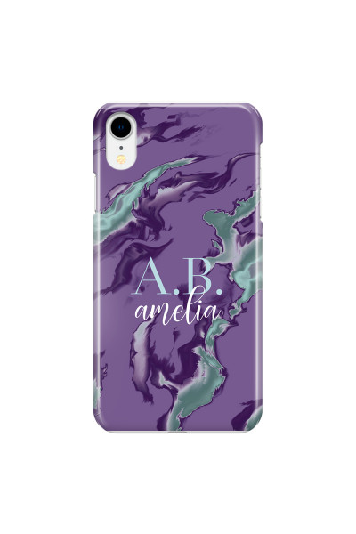 APPLE - iPhone XR - 3D Snap Case - Streamflow Violet Ocean