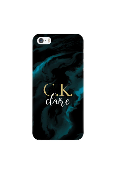 APPLE - iPhone 5S/SE - 3D Snap Case - Streamflow Dark Elegance