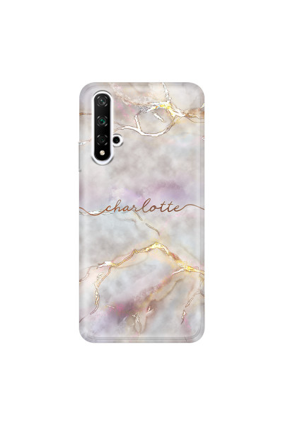 HONOR - Honor 20 - Soft Clear Case - Marble Rootage