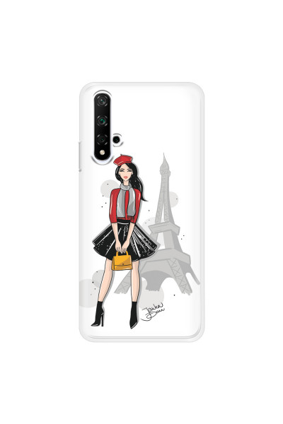 HONOR - Honor 20 - Soft Clear Case - Paris With Love