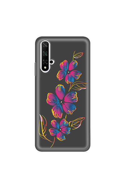 HONOR - Honor 20 - Soft Clear Case - Spring Flowers In The Dark