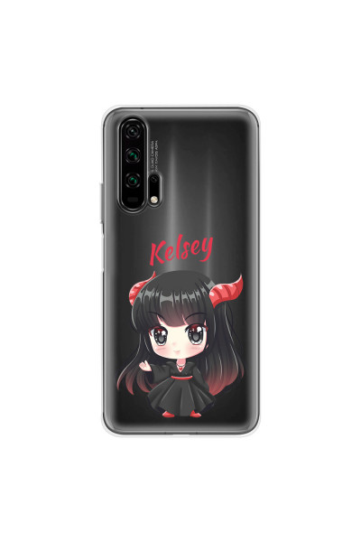 HONOR - Honor 20 Pro - Soft Clear Case - Chibi Kelsey