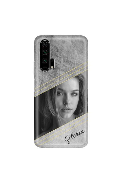 HONOR - Honor 20 Pro - Soft Clear Case - Geometry Love Photo