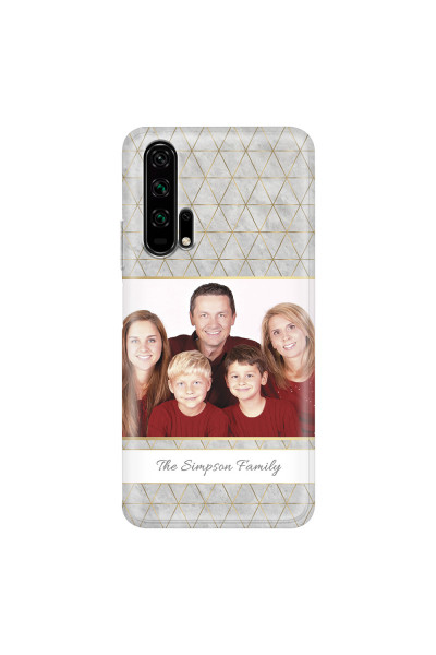 HONOR - Honor 20 Pro - Soft Clear Case - Happy Family