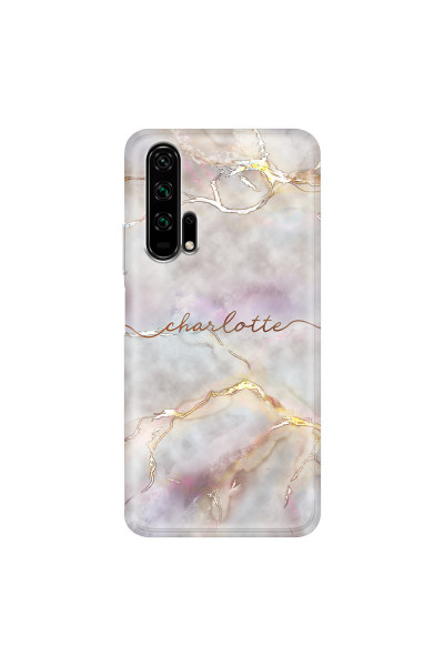 HONOR - Honor 20 Pro - Soft Clear Case - Marble Rootage