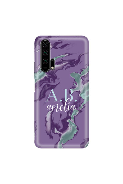 HONOR - Honor 20 Pro - Soft Clear Case - Streamflow Violet Ocean