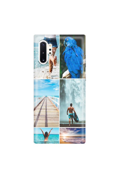 SAMSUNG - Galaxy Note 10 Plus - Soft Clear Case - Collage of 6
