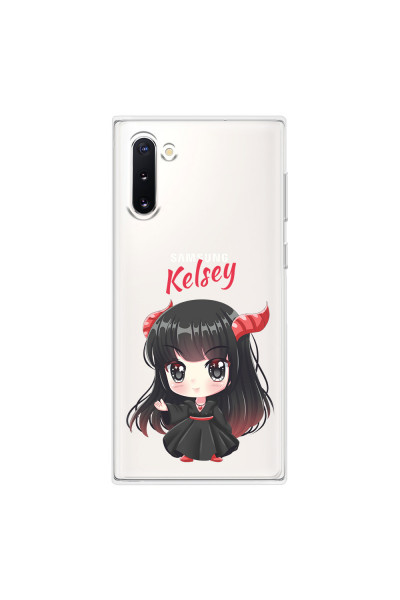 SAMSUNG - Galaxy Note 10 - Soft Clear Case - Chibi Kelsey