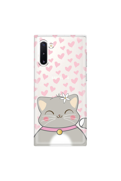 SAMSUNG - Galaxy Note 10 - Soft Clear Case - Kitty