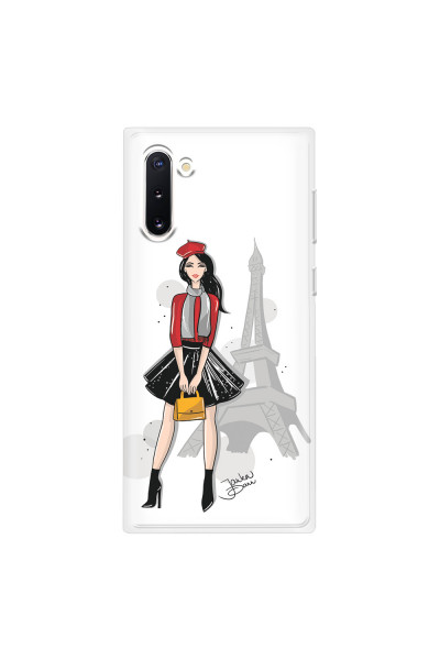 SAMSUNG - Galaxy Note 10 - Soft Clear Case - Paris With Love