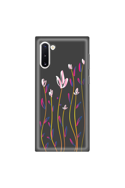 SAMSUNG - Galaxy Note 10 - Soft Clear Case - Pink Tulips