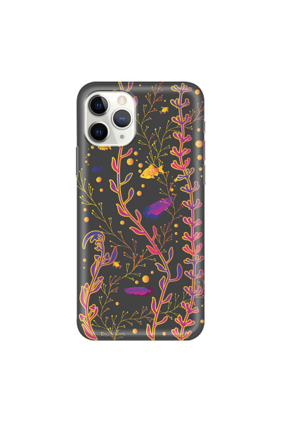 APPLE - iPhone 11 Pro - Soft Clear Case - Midnight Aquarium