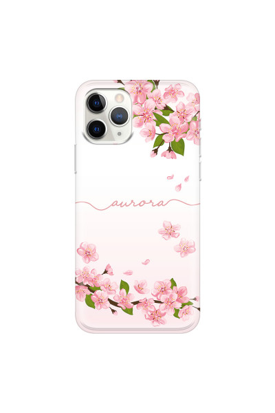 APPLE - iPhone 11 Pro - Soft Clear Case - Sakura Handwritten