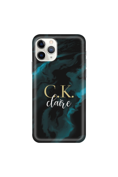 APPLE - iPhone 11 Pro - Soft Clear Case - Streamflow Dark Elegance