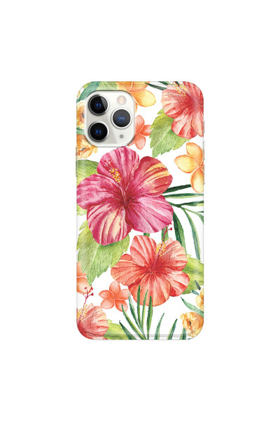 APPLE - iPhone 11 Pro - Soft Clear Case - Tropical Vibes