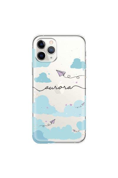 APPLE - iPhone 11 Pro - Soft Clear Case - Up in the Clouds