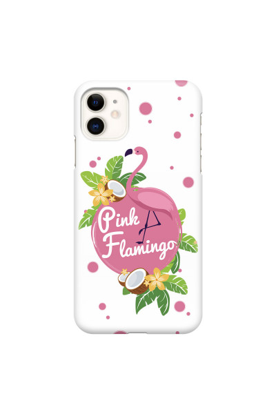 APPLE - iPhone 11 - 3D Snap Case - Pink Flamingo