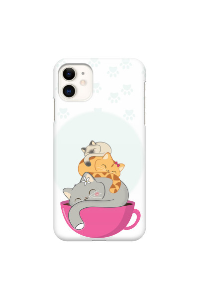 APPLE - iPhone 11 - 3D Snap Case - Sleep Tight Kitty