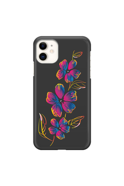 APPLE - iPhone 11 - 3D Snap Case - Spring Flowers In The Dark