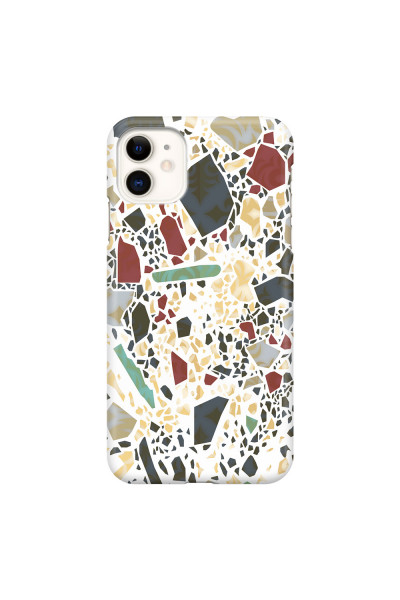 APPLE - iPhone 11 - 3D Snap Case - Terrazzo Design IX