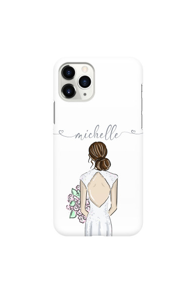APPLE - iPhone 11 Pro - 3D Snap Case - Bride To Be Brunette II. Dark