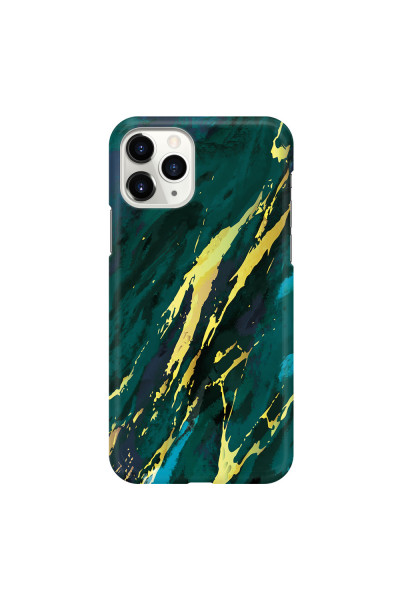 APPLE - iPhone 11 Pro - 3D Snap Case - Marble Emerald Green