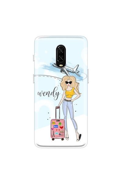 ONEPLUS - OnePlus 6T - Soft Clear Case - Travelers Duo Blonde