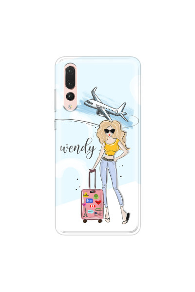 HUAWEI - P20 Pro - Soft Clear Case - Travelers Duo Blonde