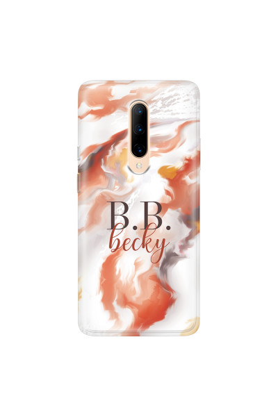 ONEPLUS - OnePlus 7 Pro - Soft Clear Case - Streamflow Autumn Passion