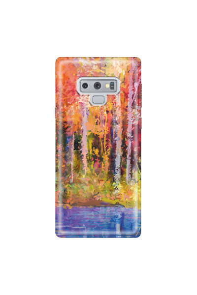 SAMSUNG - Galaxy Note 9 - Soft Clear Case - Autumn Silence