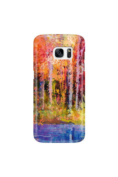 SAMSUNG - Galaxy S7 Edge - 3D Snap Case - Autumn Silence
